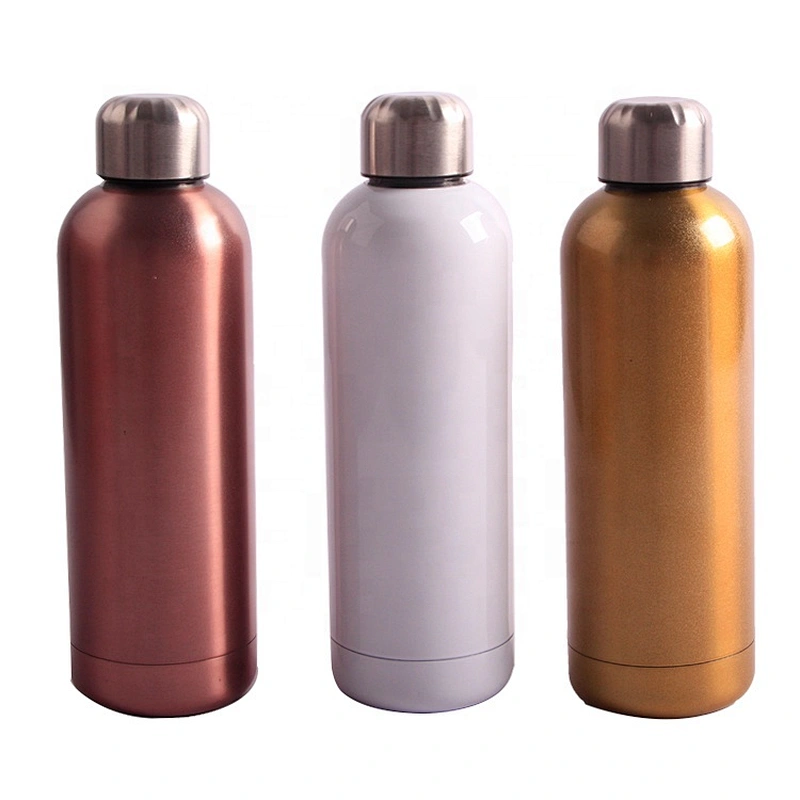 Heat Customized Preservation Small Mouth Gym Sport Stainless Steel Vacuum Insulated Water Bottle With Lid