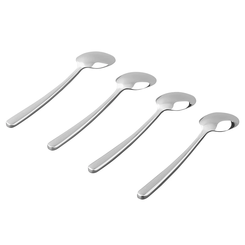 New Arrive Silver Kitchen Stainless Steel Cutlery Set of 4 pcs Tea Spoon
