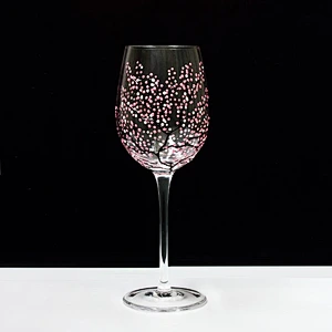 2020 delicate elegant customized eco-friendly round restaurant kitchen clear goblet glass wine glasses with egg package