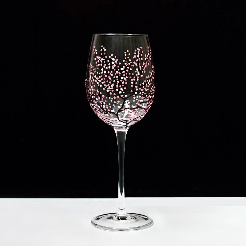 2020 delicate elegant customized eco-friendly round restaurant kitchen clear goblet glass wine glasses with egg package