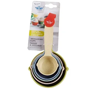Union Source Food grade materials custom cake Multi function adjustable kitchen plastic ingredients measuring spoon