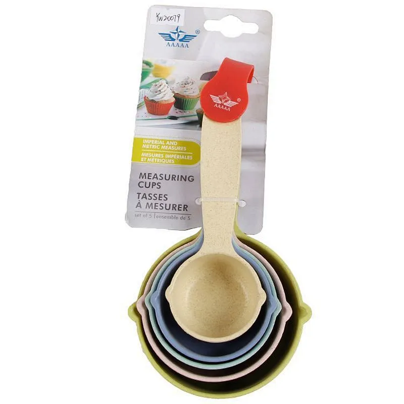Union Source Food grade materials custom cake Multi function adjustable kitchen plastic ingredients measuring spoon
