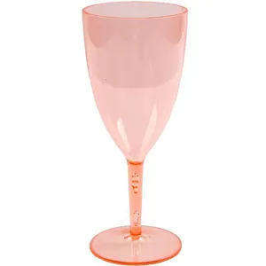 PS Durable Wine Reusable Hard Plastic Drinking Cup For Party Wedding House For Russia Market