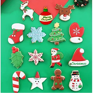 cooking tools diy metal christmas chocolate covered stainless steel custom cookie cutter molds set