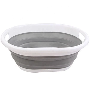 Union Source Silicone Foldable Collapsible Buckets Compact Portable Folding Water Bucket