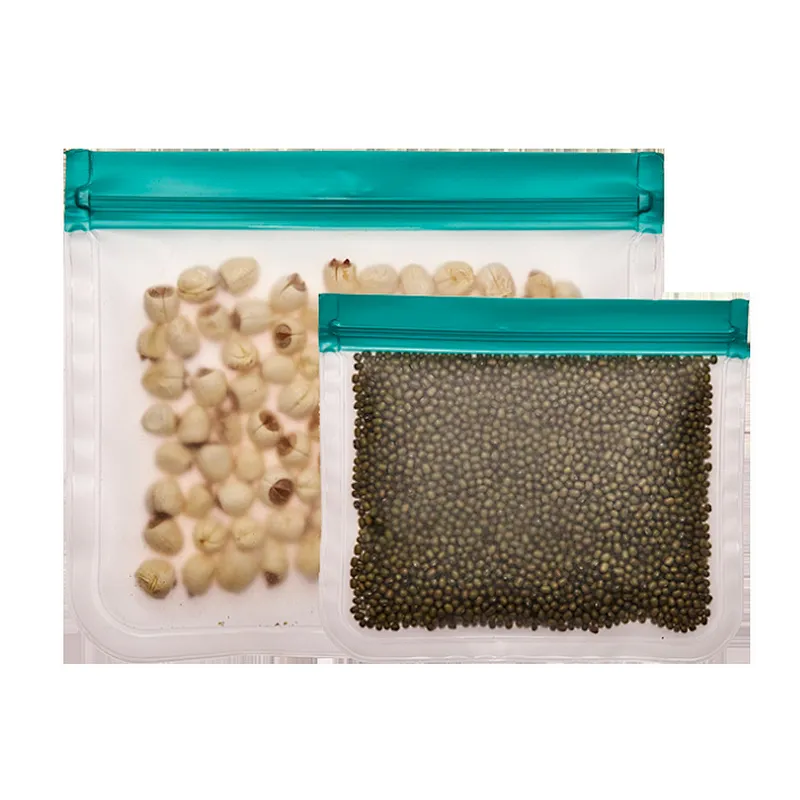 Unionsource Waterproof Zipper Snack/Vegetable/Nuts PEVA Food Storage Food