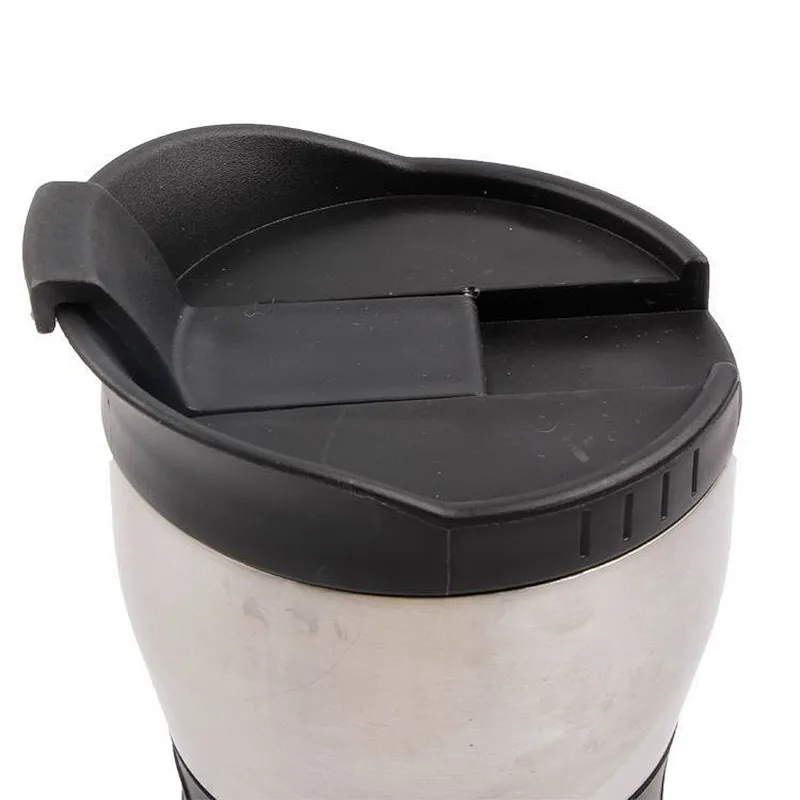 Factory direct sales 500ml portable vacuum double wall leak proof outdoor stainless steel coffee thermos mug cup