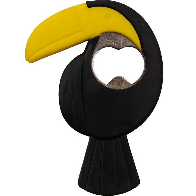Union Source Kitchen Utensil Cartoon Silicone Key Chain Wine Bottle Opener/Yiwu Agent