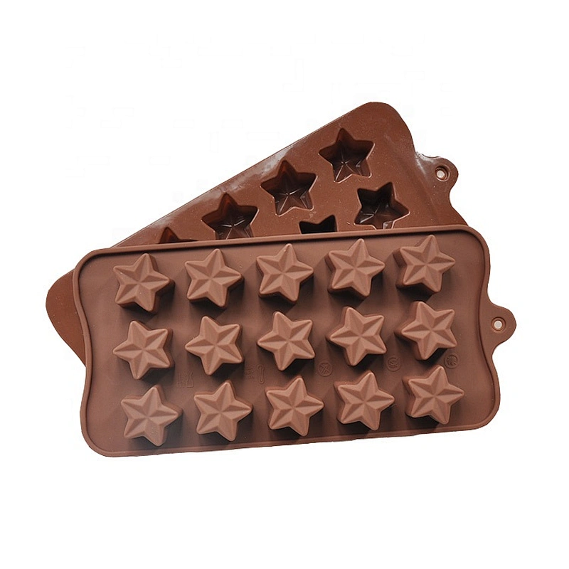 Microwave silicone Star shape plastic cake loaf mould