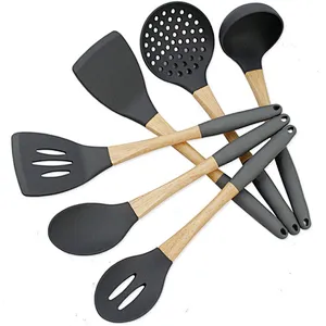 Russia Market 7PCS Eco-friendly Kitchen Utensils Set/Kitchen Cooking Ware Set Cookware