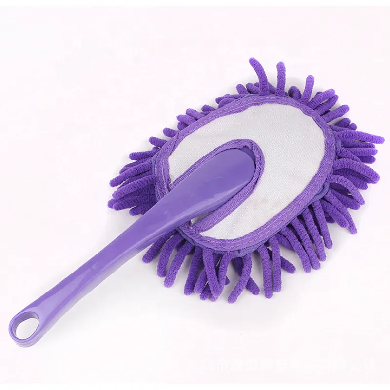 Union Source Hot Sell Mul-functional Chenille Triangular Mini Dusting Cleaning Brush Car Microfiber Wash Mitt