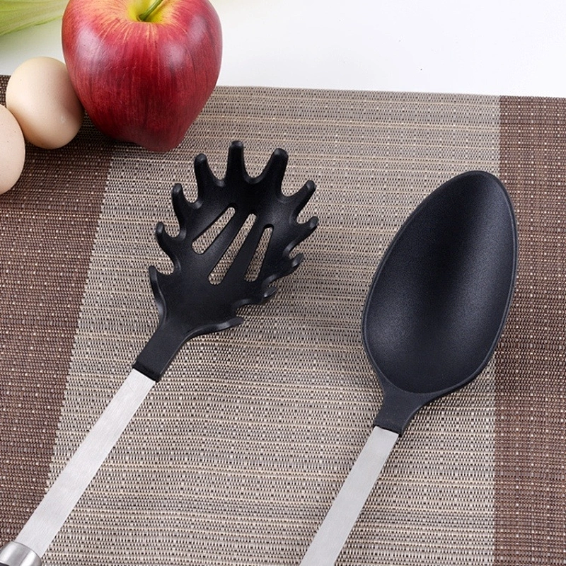 Union Source Heat-resistant 6pcs kitchen tools silicone kitchen utensil set
