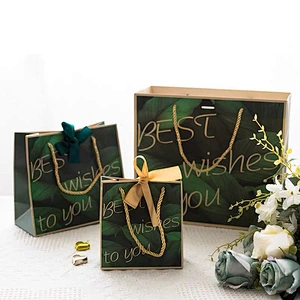 Union Source shopping christmas wedding china colorful small eco friendly custom treat gift paper packing bag