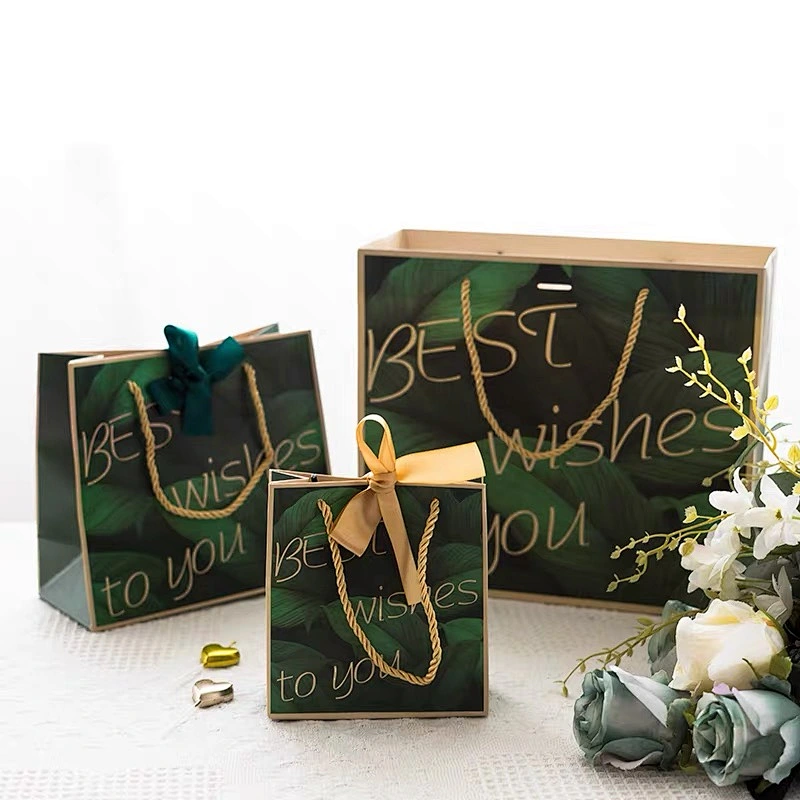 Union Source shopping christmas wedding china colorful small eco friendly custom treat gift paper packing bag