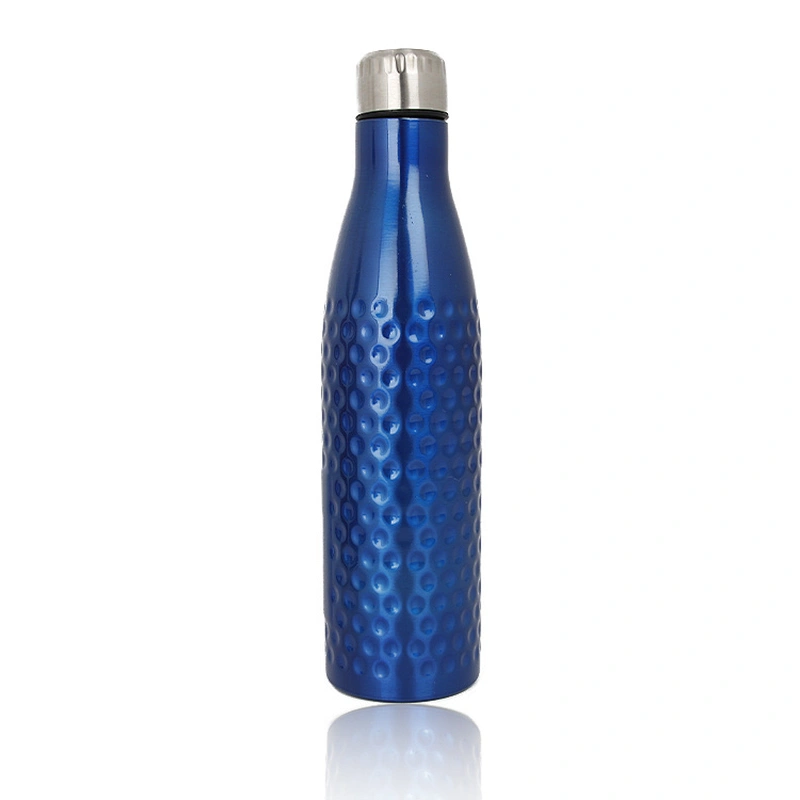 Hot sale Double Wall Portable Cola Shape  18/8 Stainless Steel Vacuum Flask Sublimation Water Bottle