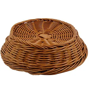 Best Selling wholesale PP  rattan material woven storage fruit basket