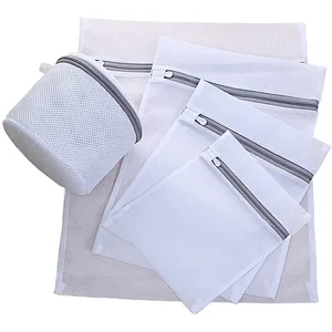 Chinese Manufacturers Wholesale High Quality Durable 5pcs Laundry Mesh Wash Bag for washing machine