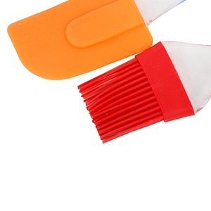 Union Source kitchen accessories pastry non-stick plastic egg beater silicone baking cooking tool sets