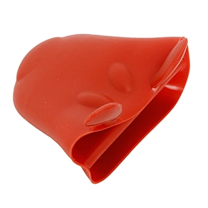 wholesale high quality kitchen friction heat insulation dishwashing silicone cleaning scrubbing oven mittens