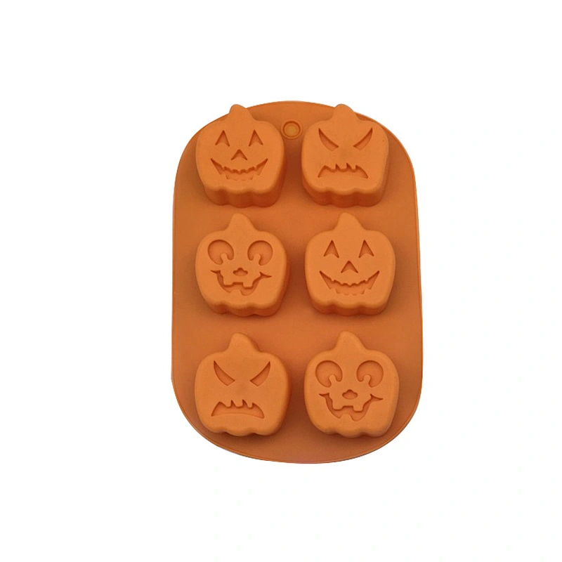 Union Source Food grade halloween pumpkin silicone cake chocolate mold