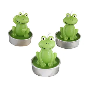 Union Source Cheap 6 pcs Watermelon Pineapple Flamingo Frog home dining table wedding decoration candle set wholesale