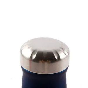 Hot sale  500ml food grade portable outdoor sport bpa-free vacuum leak proof  bottle for adults