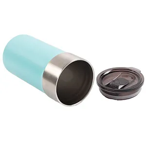 2020 popular  travel 16oz leak proof  reusable Double Wall stainless steel water bottle for car