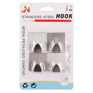 Unionsource Home horse kitchen self adhesive decorative stainless steel wall hanger hook