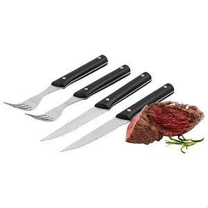 4pcs Stainless Steel Dinnerware forks and knives set