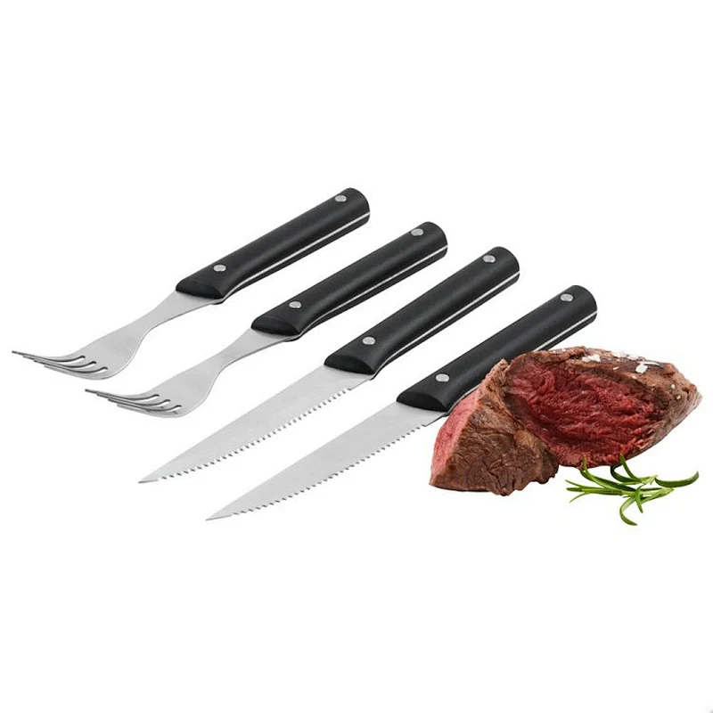 4pcs Stainless Steel Dinnerware forks and knives set