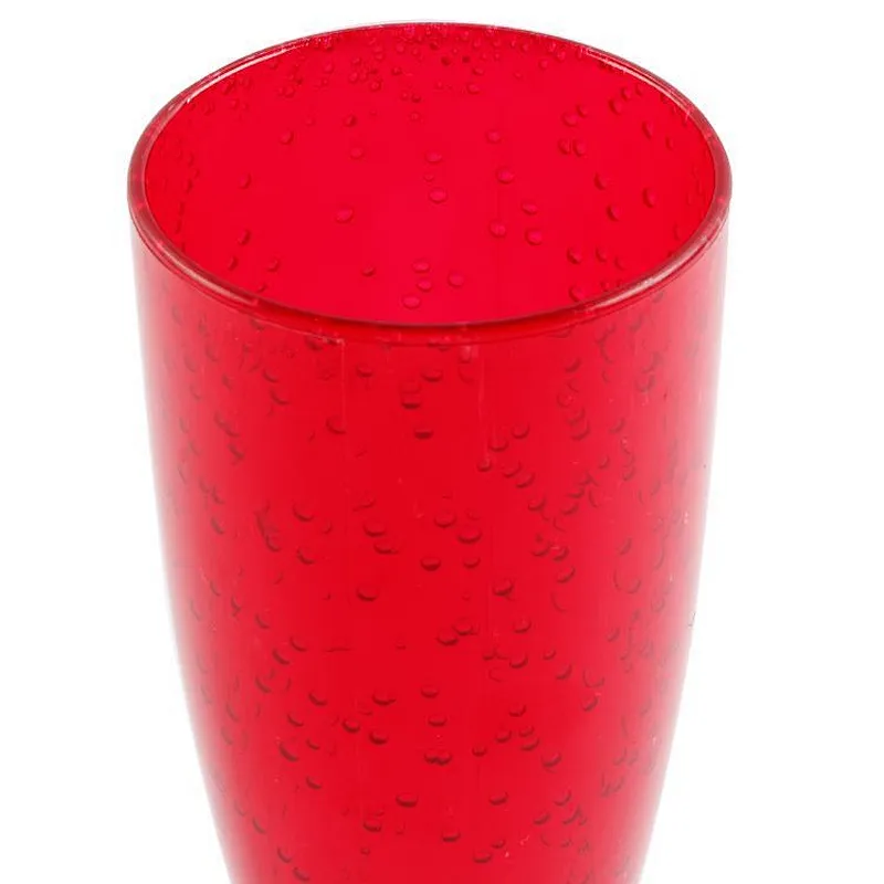 New shape plastic tumbler  reusable plastic cups with bubble