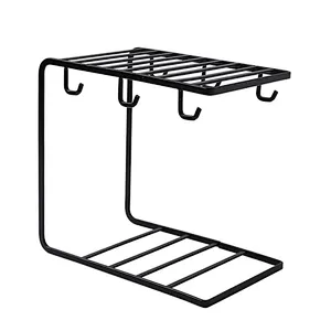Union Source Cup Storage Holders & Racks/Metal Coffee Mug Holder Rack Kitchen Display Rack