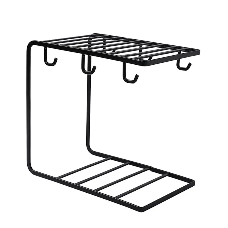 Union Source Cup Storage Holders & Racks/Metal Coffee Mug Holder Rack Kitchen Display Rack