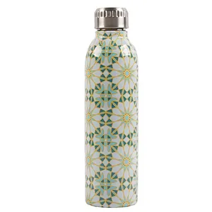 customized logo 500ML bottle Reusable stainless steel sport outdoor Thermos water bottle with household insulation cup