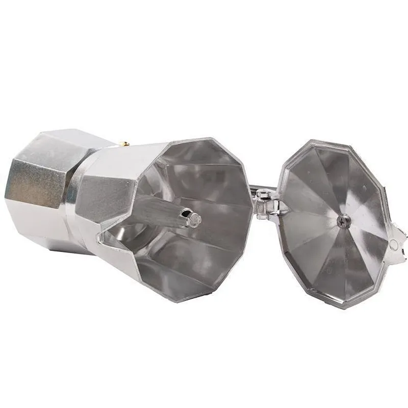 Best selling hight quality  classic style aluminium geyser coffee maker for home