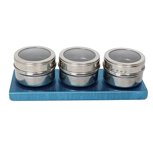 Factory price new design dish organizer magnetic spice organizer for kitchen