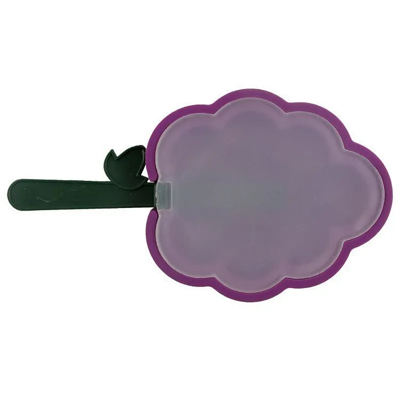 Light cute eco-friendly home kitchen grape shape ice cream cube mold with hard card