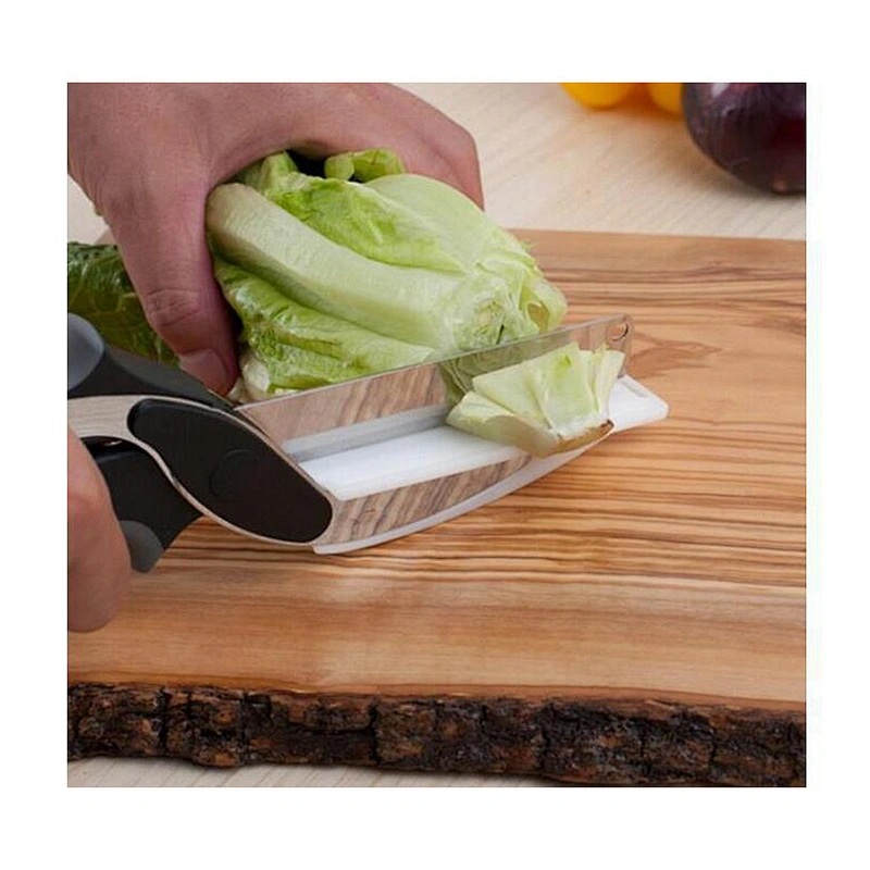 New generation multifunctional kitchen knife scissors with cutting board