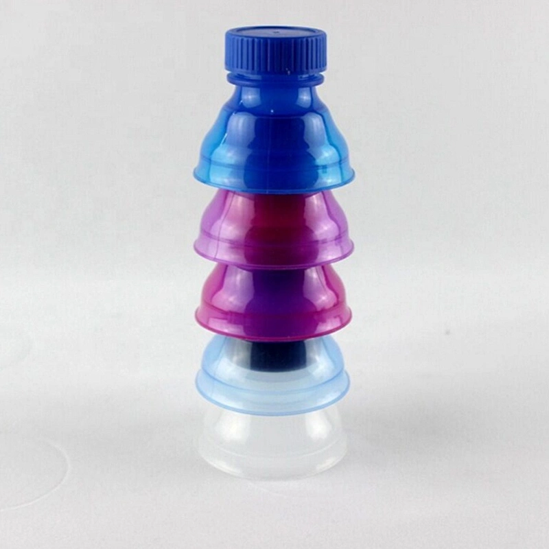 Creative  Mixed 6pcs/set Plastic Soda Bottle Top Can Convert