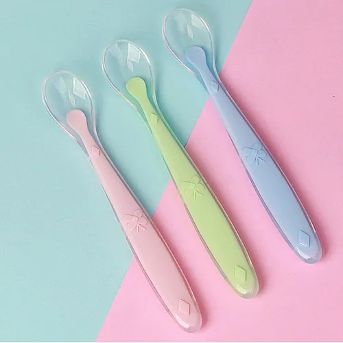 ECO 100% Food Grade Baby Silicone Feeder Spoon/Baby Best Choice