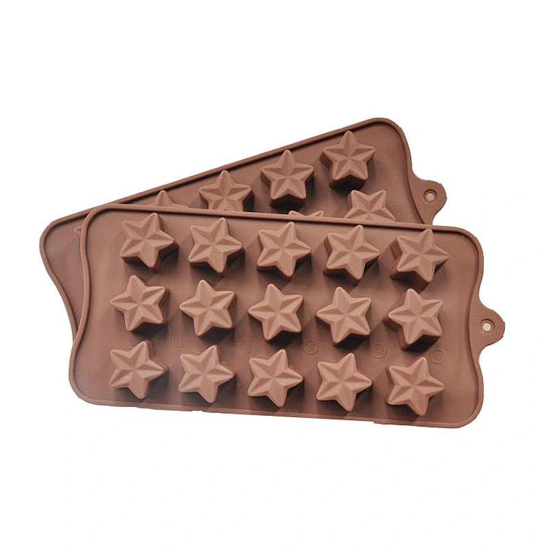 Microwave silicone Star shape plastic cake loaf mould