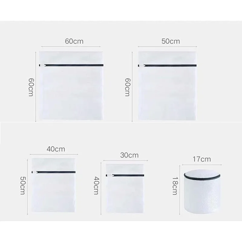 Chinese Manufacturers Wholesale High Quality Durable 5pcs Laundry Mesh Wash Bag for washing machine