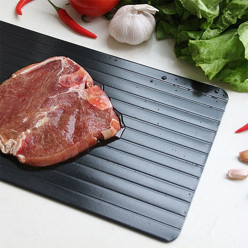 Kitchenware Aluminum Alloy metal meat defrosting tray