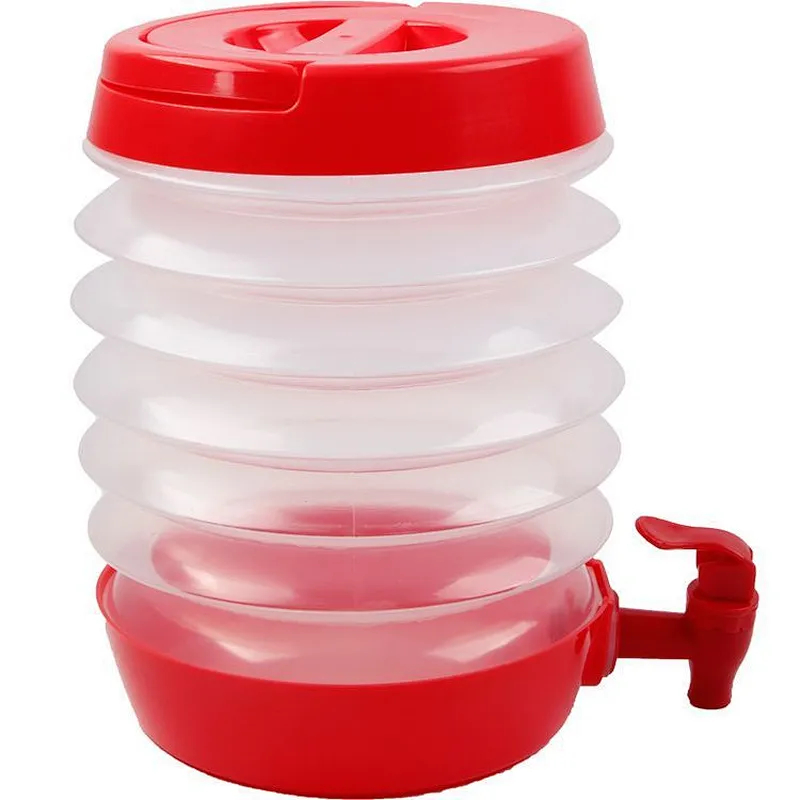 Home Appliances New Design PE Travelling Foldable Water Container Kettle