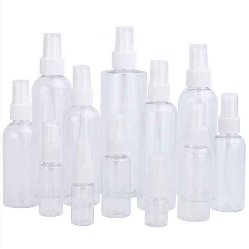 Custom travel portable Union Source 20ml 30ml 50ml 100ml pocket small plastic perfume liquid mist spray bottle