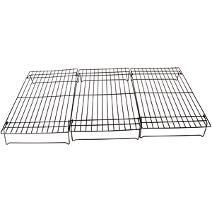 save space 3 tier metal stackable nonstick stainless steel baking cooling rack for kitchen