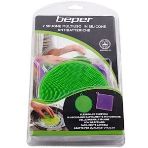 Household Silicone Dish Sponge Washing Brush Scrubber Cleaning Sponges