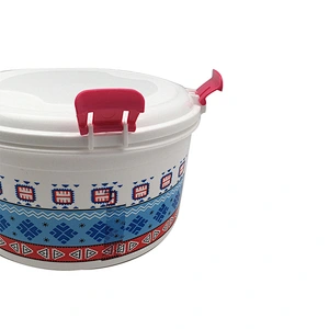 Round 2PCS collapsible food storage box container set
