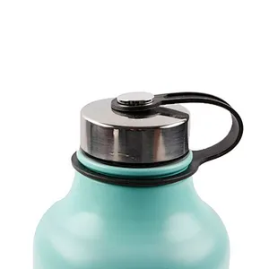 New design 64 oz large capacity easy to carry outdoors stainless steel vacuum flask