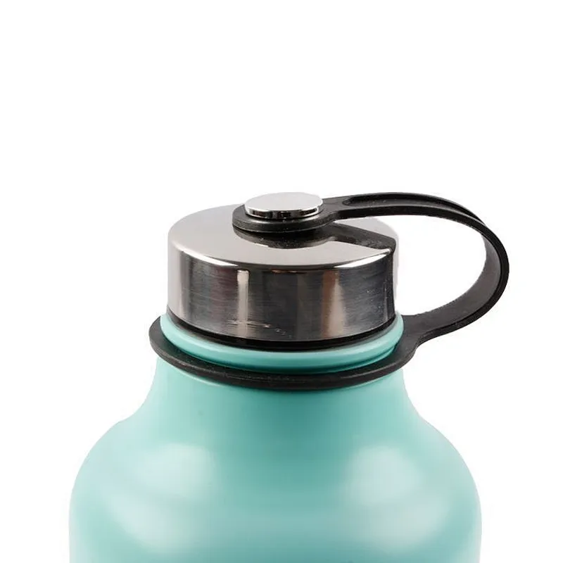 New design 64 oz large capacity easy to carry outdoors stainless steel vacuum flask